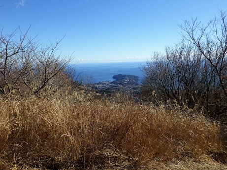 真鶴半島と相模湾