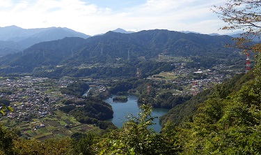 見晴台12:11 富士を望む