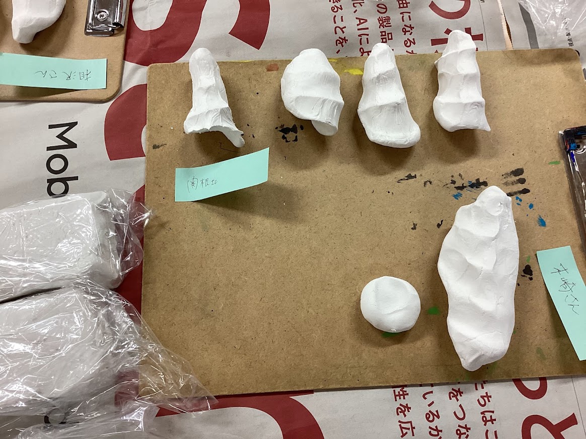 紙粘土製作