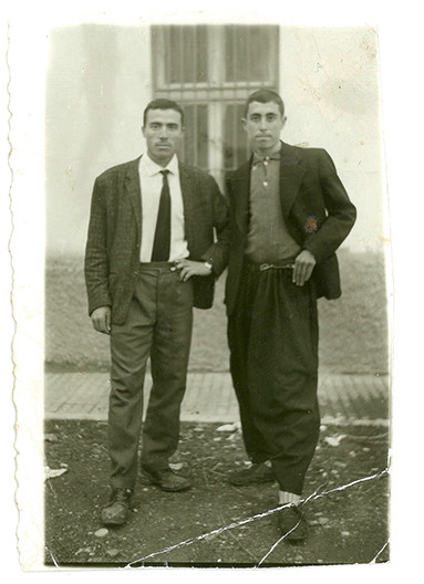 1968, Soldan Sağa: Muhtar Hasan Dapar, Oruç Dapar