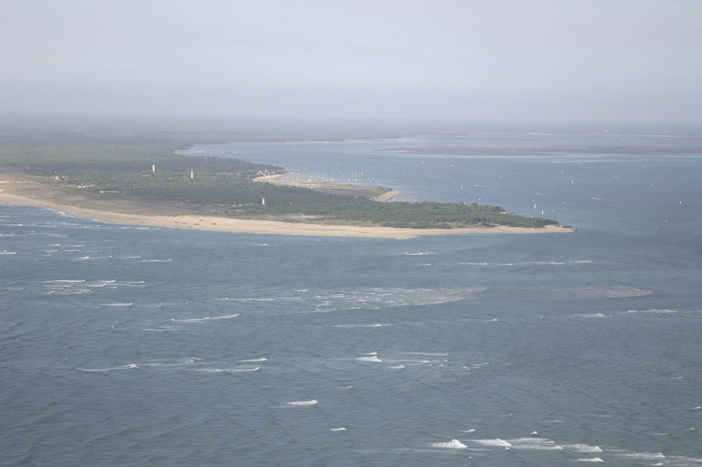 Le Cap Ferret et les passes du Bassin d'Arcachon