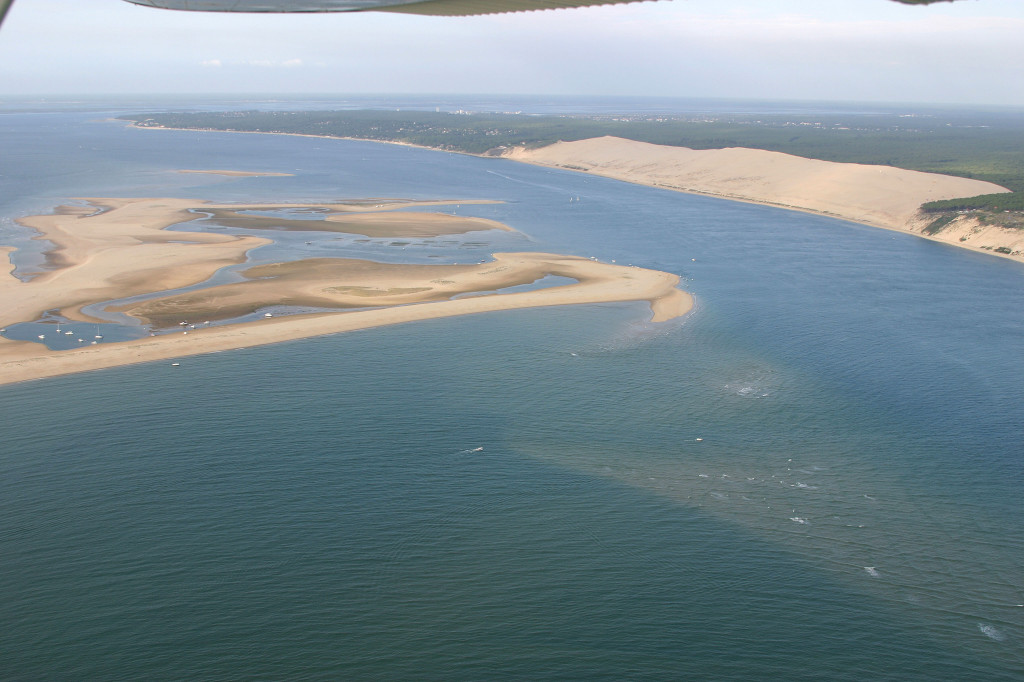 BASSIN D'ARCACHON - Le banc d'Arguin et la dune du Pilat