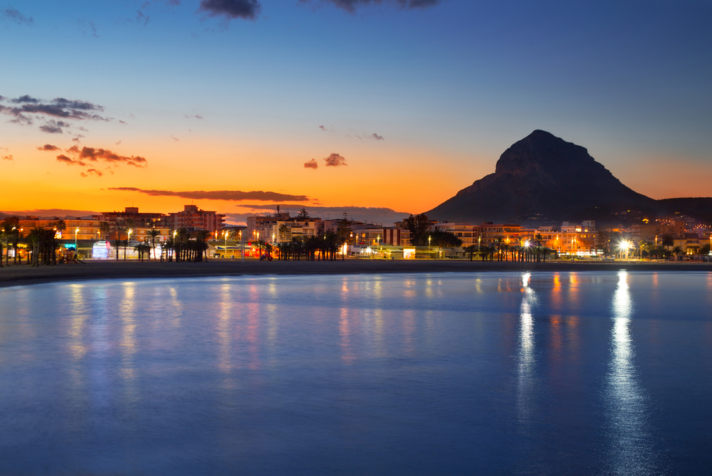 Javea bei Nacht