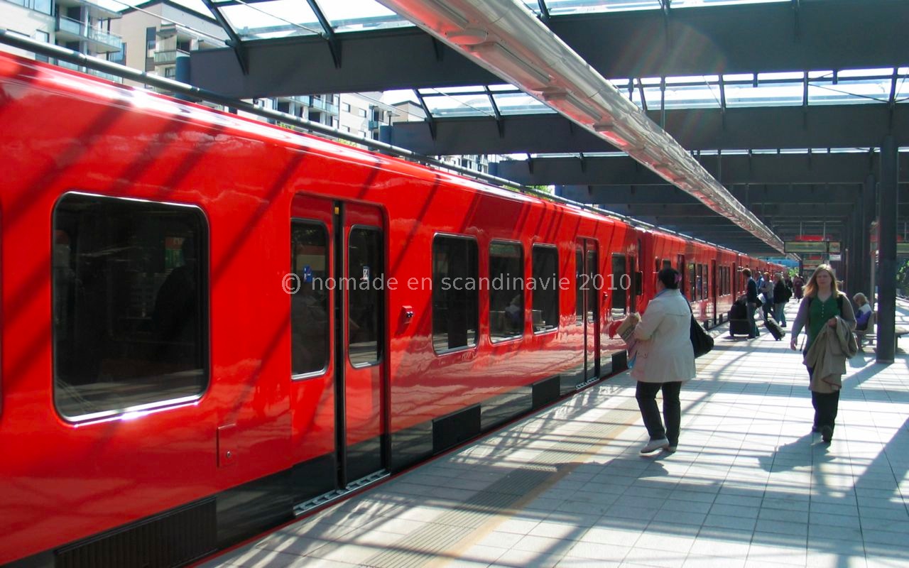 Le Métro d'Helsinki est à 2 pas du camping Rastila