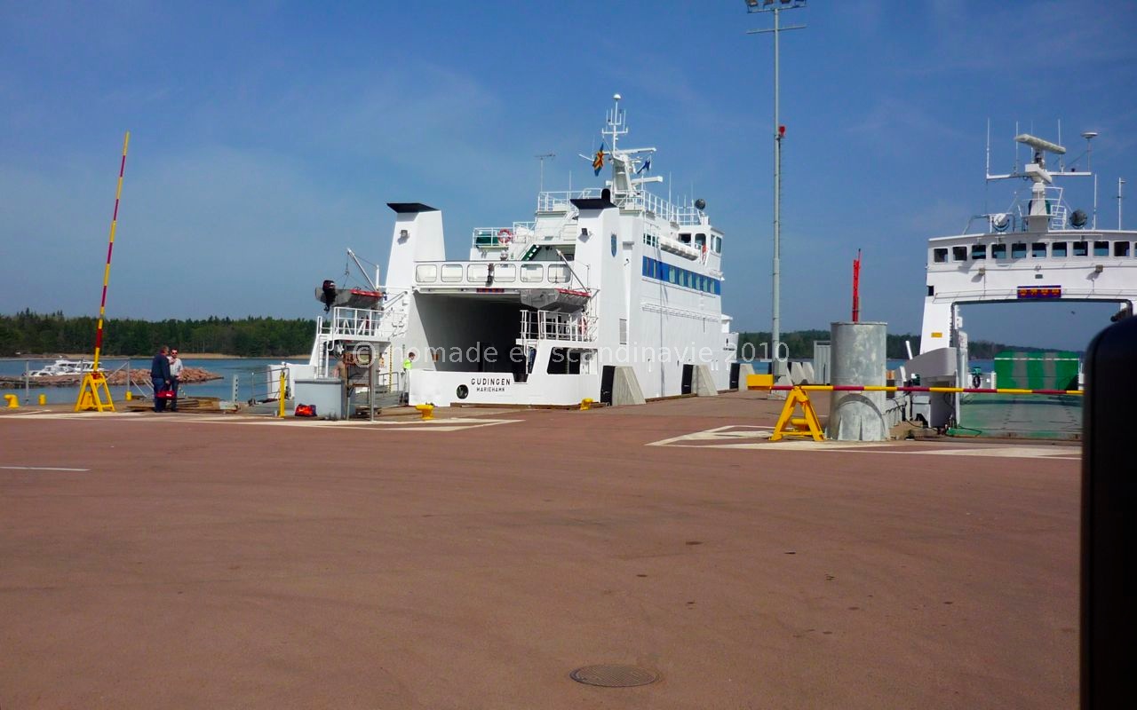 Le bateau pour Kökar nous attend