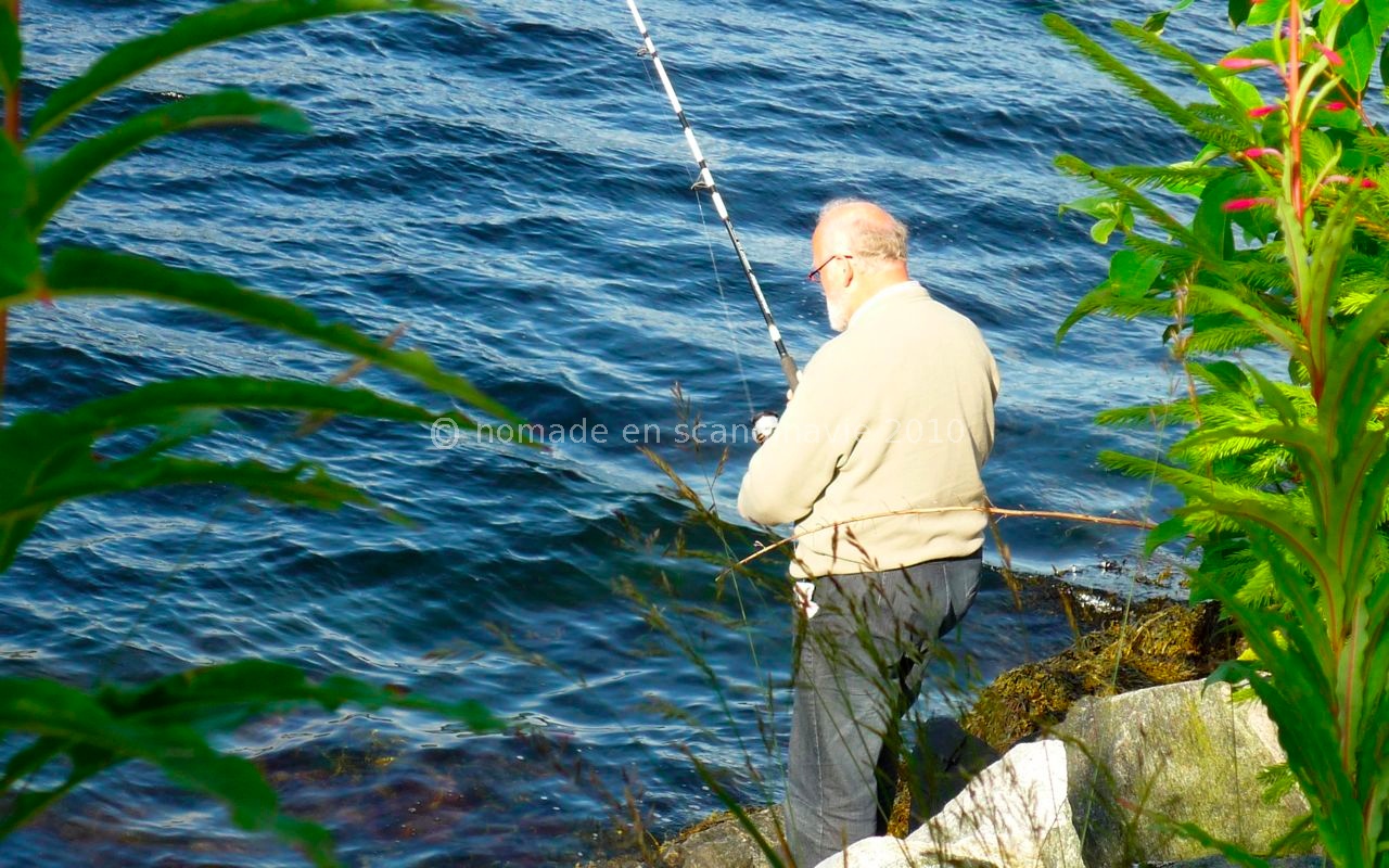Jacques en pêcheur attentif