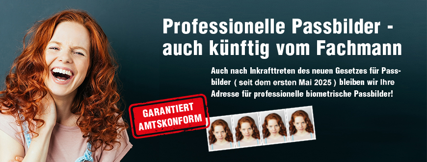 Amtskonforme Passbilder bei Optik Hepp