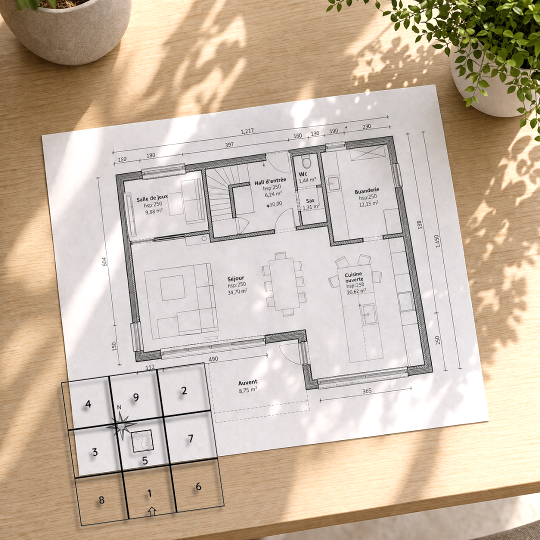 Le Bagua en Feng Shui : comprendre la carte énergétique de votre lieu de vie