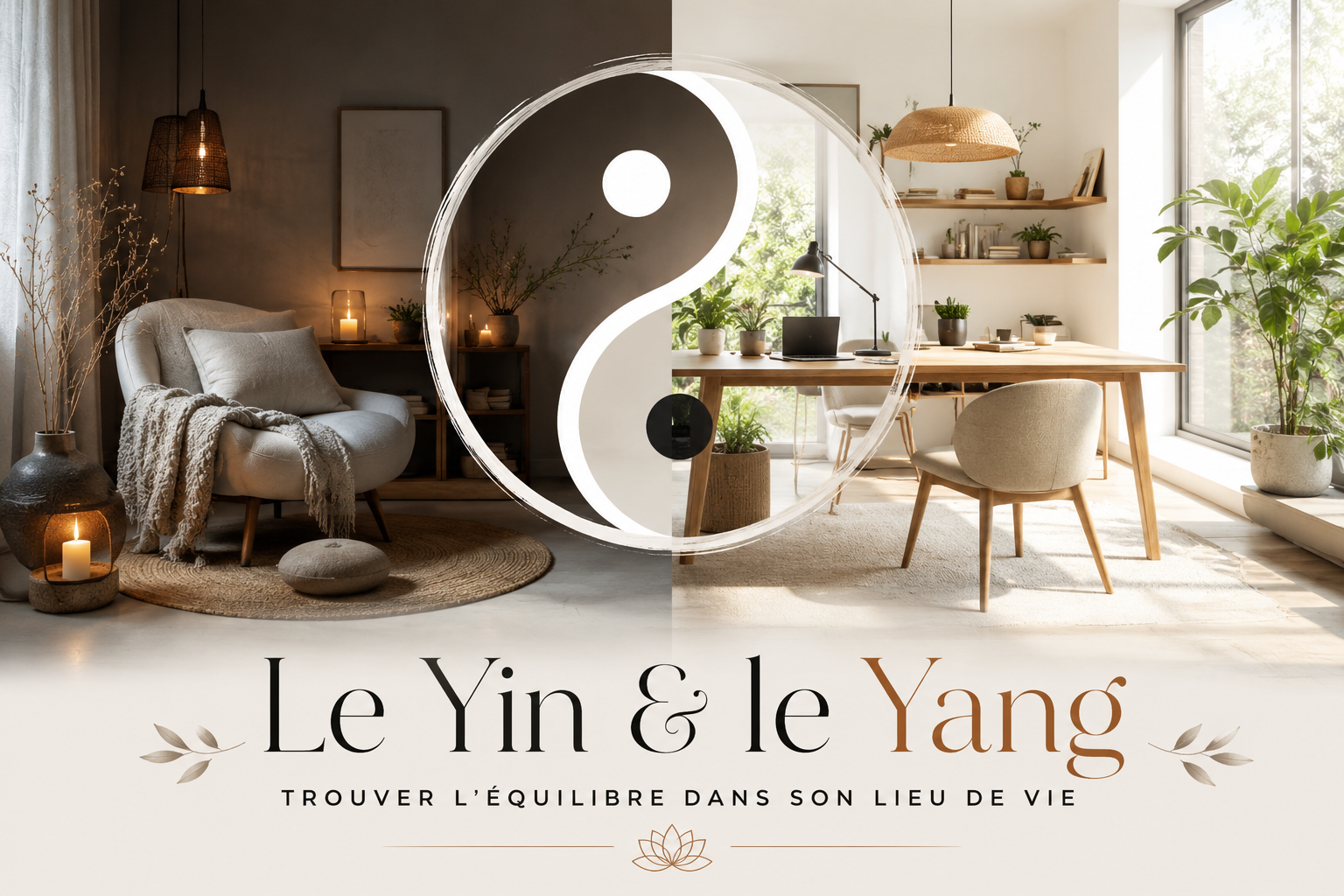 Le Yin et le Yang : trouver l’équilibre dans son lieu de vie
