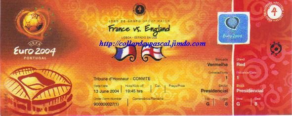 Euro 2004 : France - Angleterre