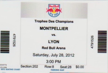 2012 à New-York : Ol. Lyonnais bat SC Montpellier 2 - 2 (4.2 tab)