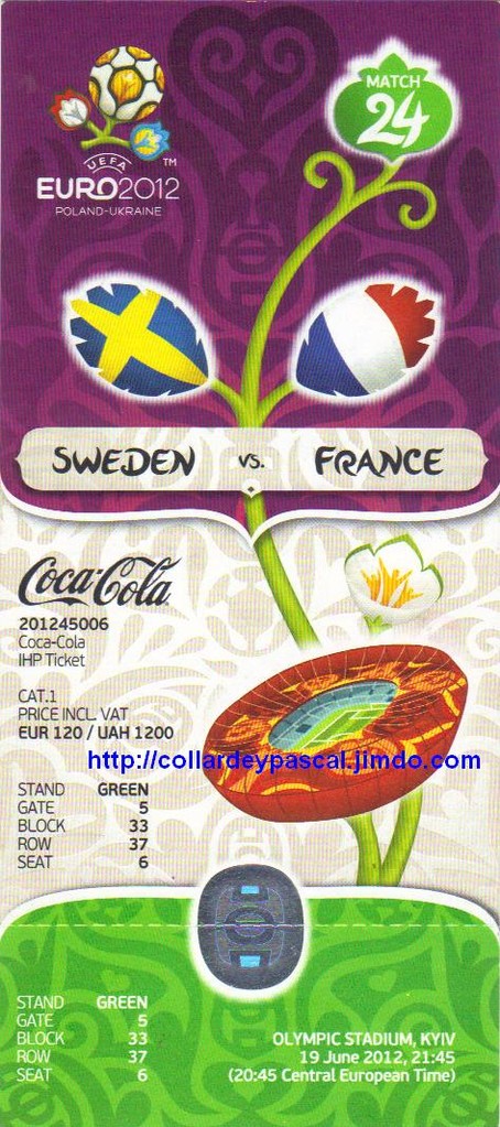 Euro 2012 : France - Suéde