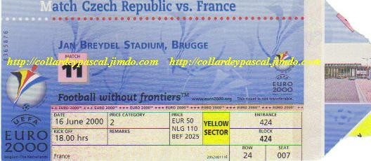 Euro 2000 : France - République Tchèque
