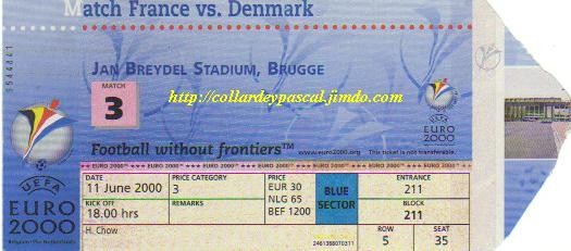Euro 2000 : France - Danemark