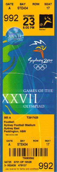 2000 Sydney : 1/4 Finale Espagne - Italie