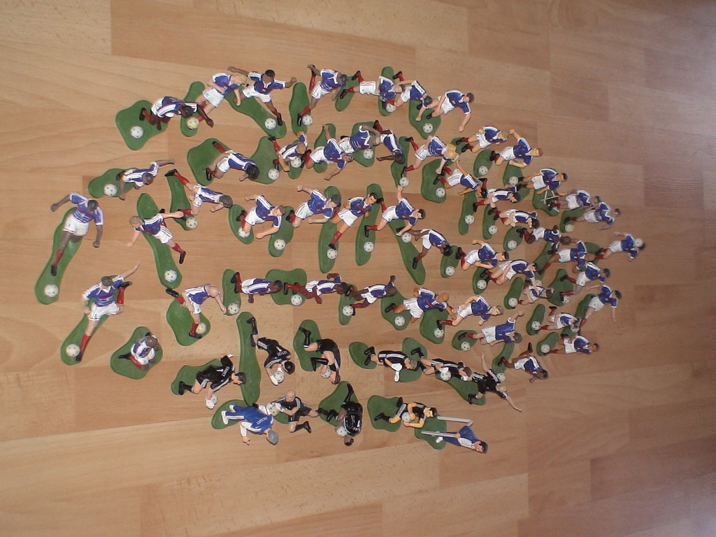 Série des Figurines Plomb "Génération Champions" Starlux Ed. Atlas