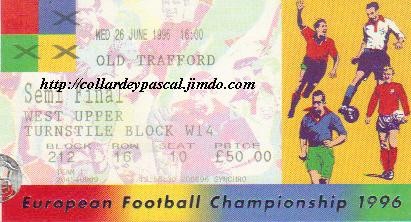 Euro 1996 : France - Rép. Tchèque 1/2 Finale