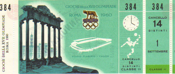 1960 Rome : France - Pérou