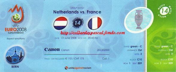 Euro 2008 : France - Pays-Bas