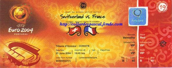 Euro 2004 : France - Suisse
