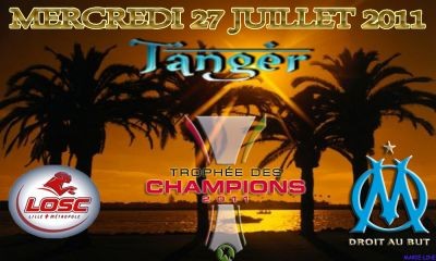 2011 à Tanger (Maroc) : Ol.Marseille 5 - 4 Lille OSC (Le ticket n'est pas illustré ici et je cherche ce ticket pour la collection. Merci pour vos offres ;-)  )