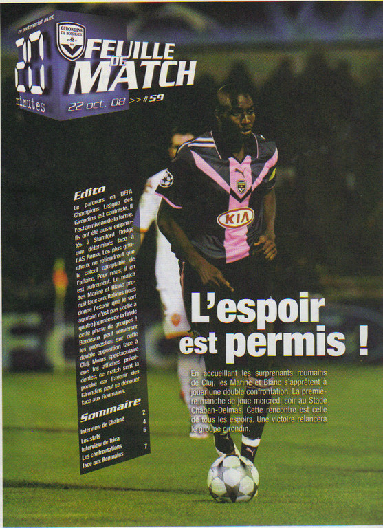 Girondins - FC Cluj
