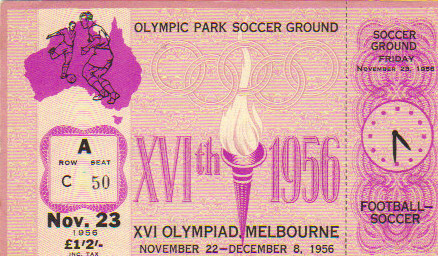 1956 Melbourne : Urss - Allemagne