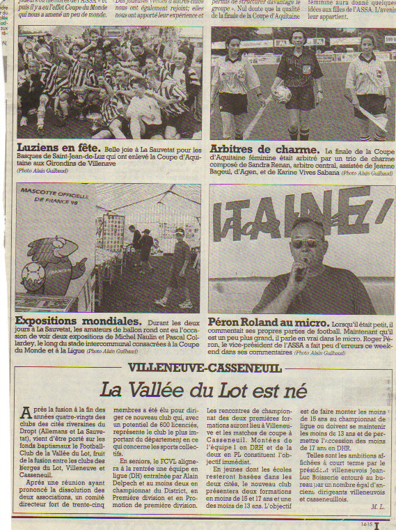 80 Ans Ligue d'Aquitaine 2000 Sud Ouest