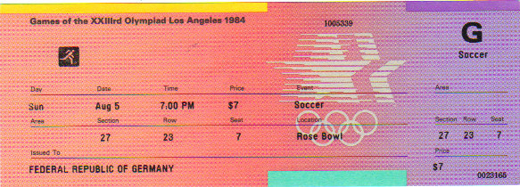 1984 Los Angeles : 1/4 Finale France - Egypte