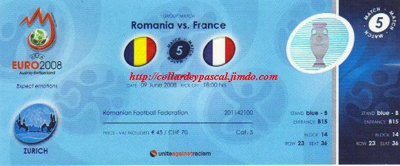 Euro 2008 : France - Roumanie