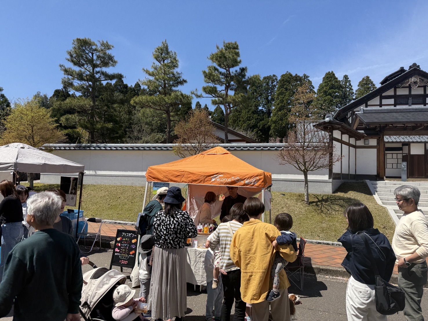 さくら祭りで大人気だった、フローズンゼリー