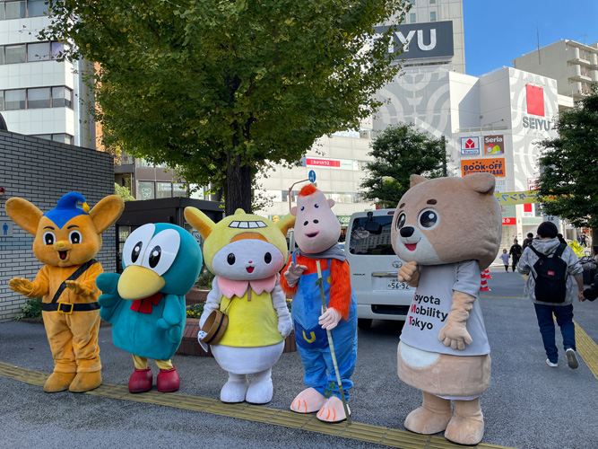 ゆるキャラ集合