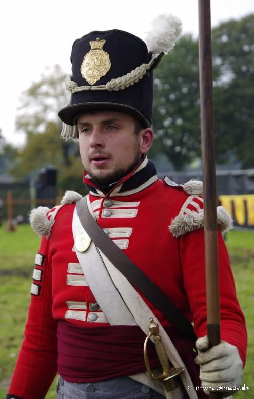 Offizier um 1812 auf der Mindener Reenactormesse