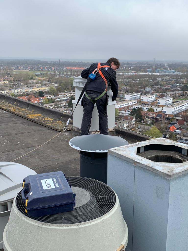 Stijgkanaal schoonmaken