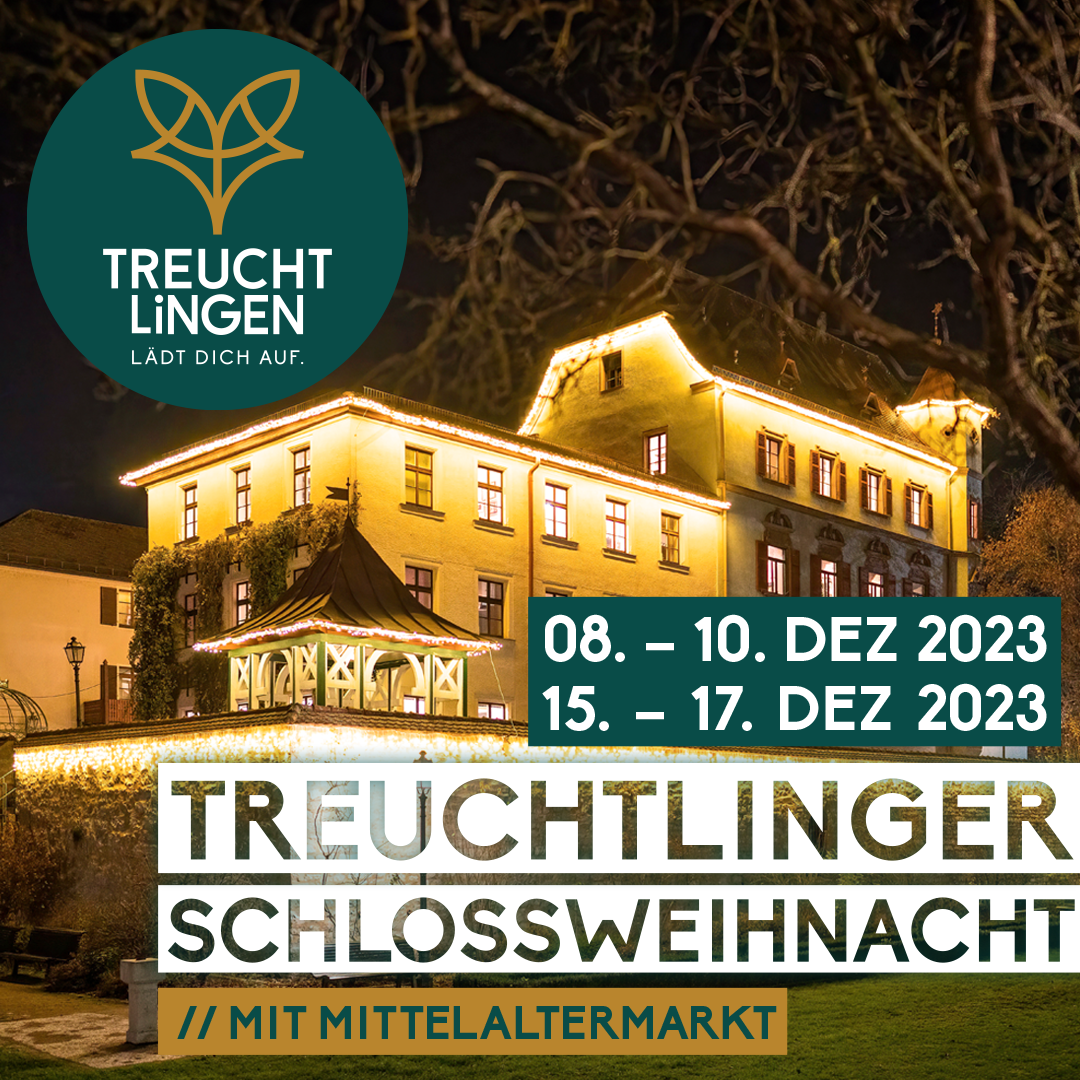 Treuchtlinger Schlossweihnacht mit kitoshi vom 08.-10.12.23 und vom 15.-17.12.23
