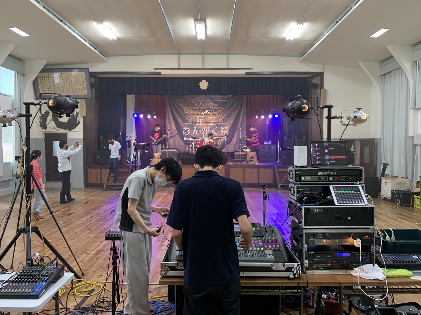 文化祭,音響