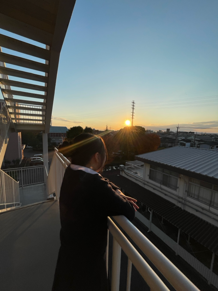 夕日が綺麗です🤩