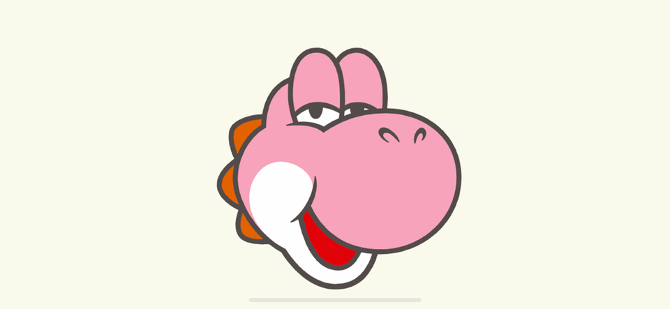 最近でた顔ヨッシー お子様むけのゲームだけど癒されるのでつい遊んじゃいます︎💕︎