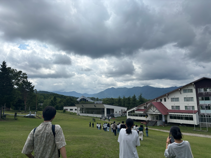 今日はあいにくの曇りと雨☁️☔️
