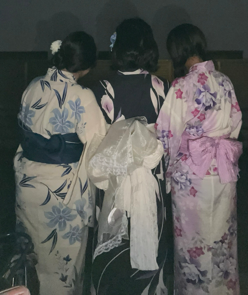 今年初浴衣👘💗