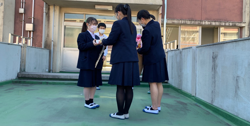 部員から代表者たちへのプレゼント✨