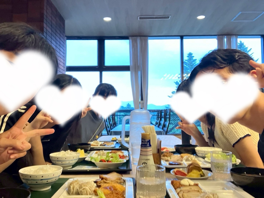 バイキング一番乗り💕