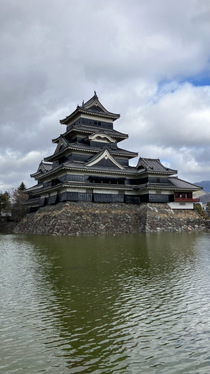 大迫力の国宝松本城!