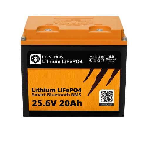 XENES ECO-Line 24V 50Ah LiFePO4 Smart-BMS Lithium Versorgungs Batterie 25,6V 
