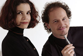 Team der Textagentur DRUCKREIF in Trier: Anja Schmitt und Nicolas Fiebrandt
