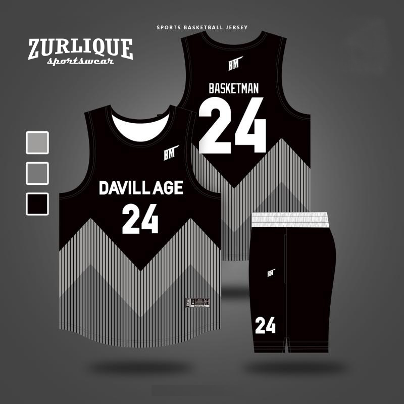 Basketball jersey and shorts with accents.  Name and numbers are printed on the front and back of the jersey.