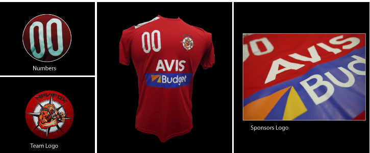 Jerseys for AVIS Singapore