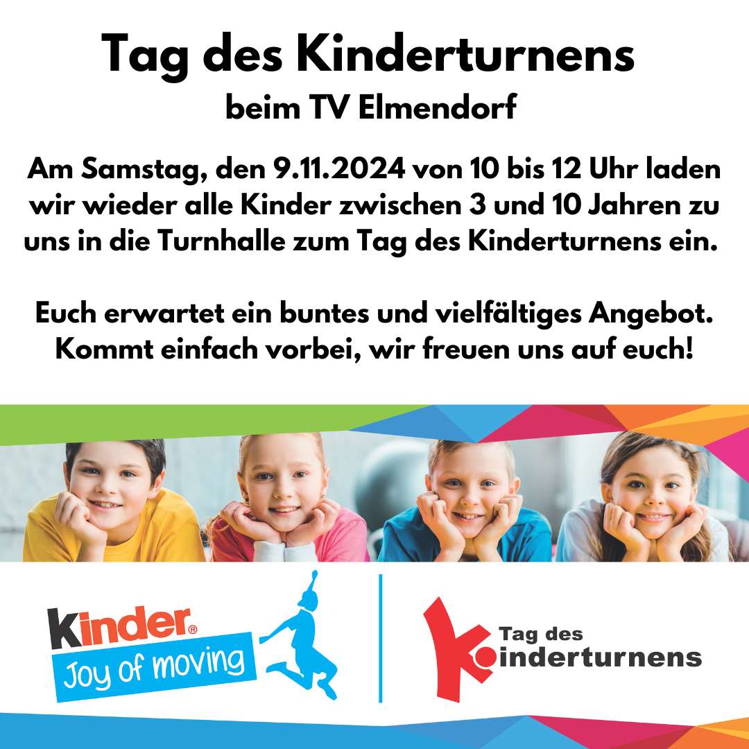 Tag des Kinderturnens am 9.11.2024