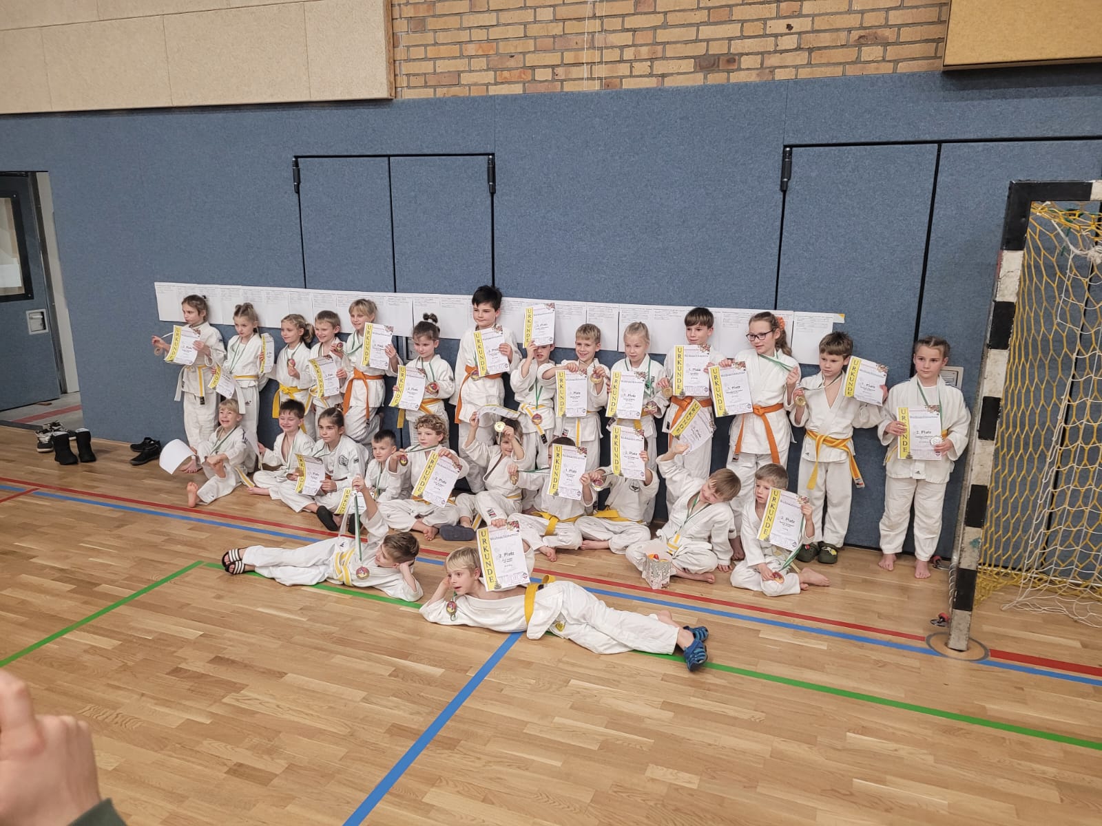 Jahresabschluss der U7 & U11 in Zittau
