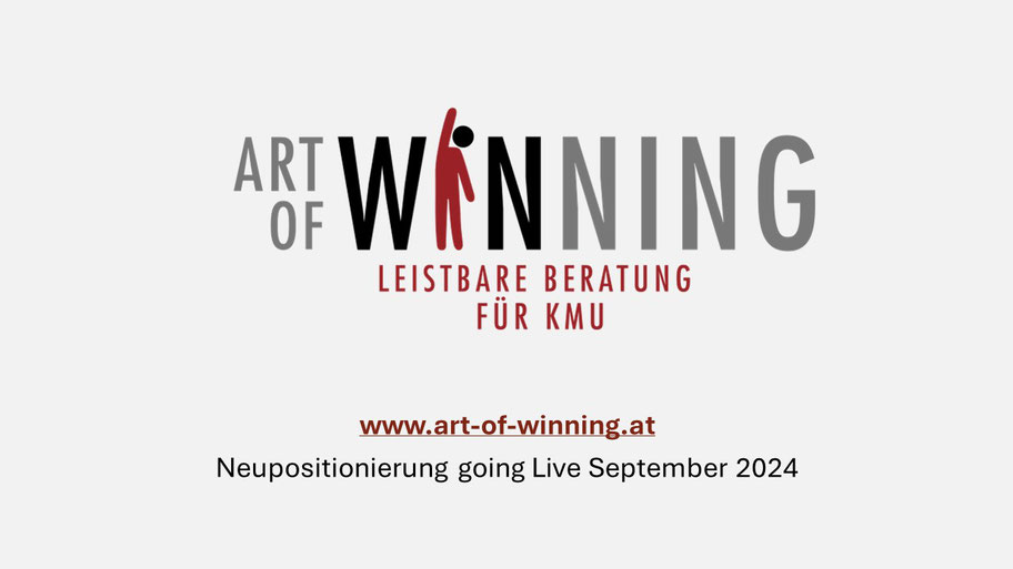 Neupositionierung mit ART-OF-WINNING